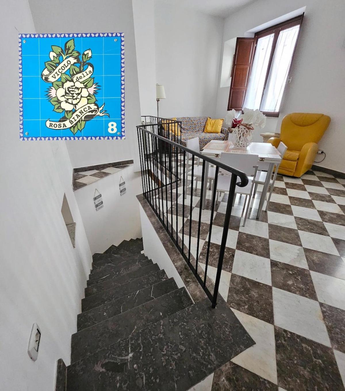 Villa La Rosa Bianca Della Vucciria Palermo Exterior foto